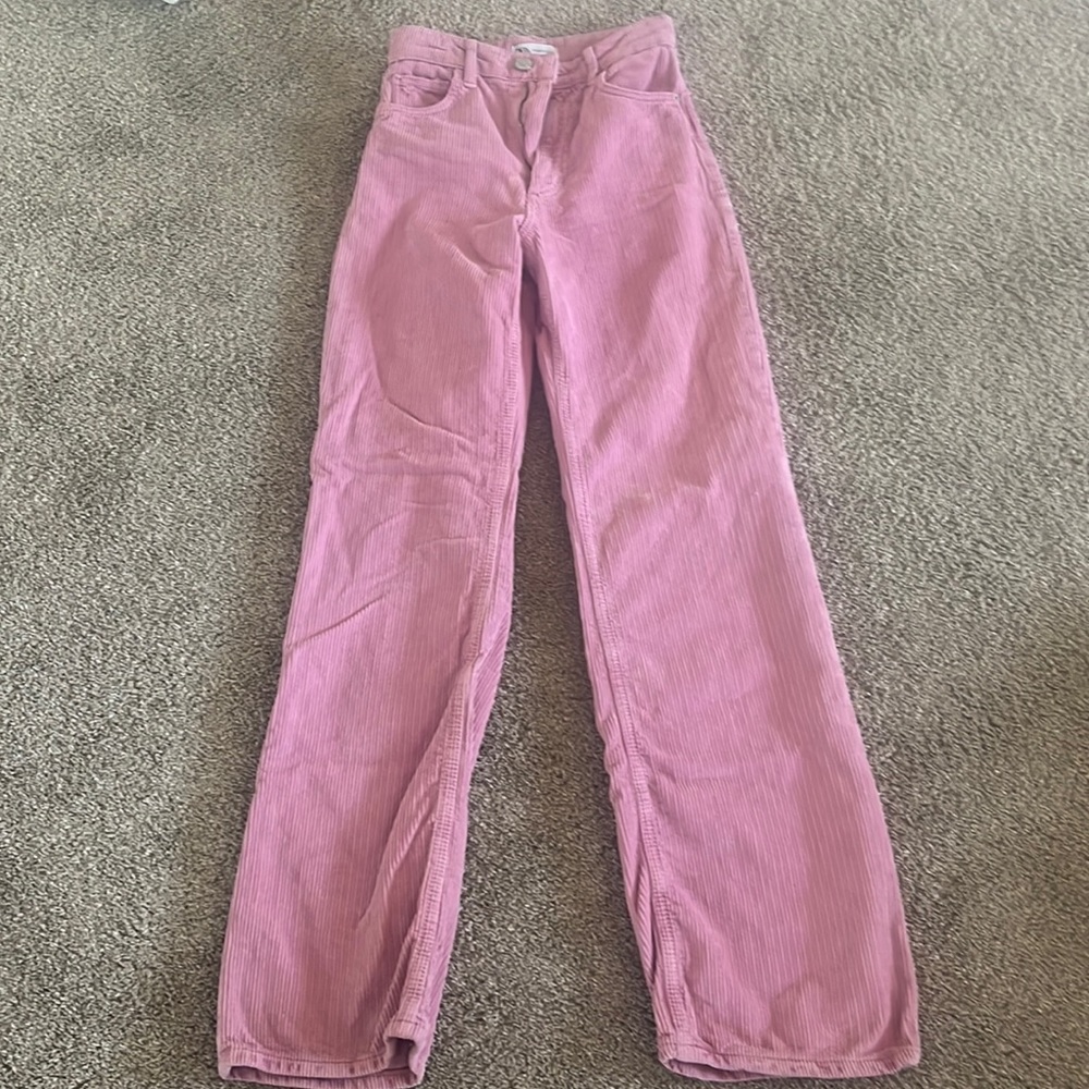 Pink corroborate pants from Zara
